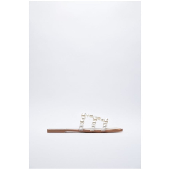 Slide Sandals With Pearls ( Zara) - Picture 4 of 4